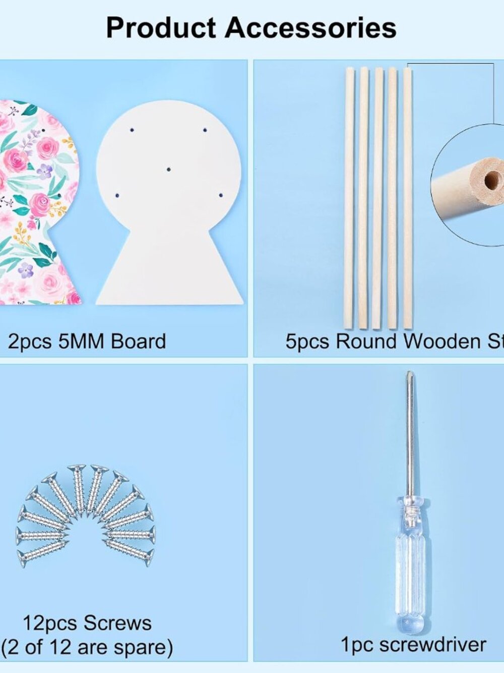 Headband Holder and Organizer for Hair Accessories - Display and Storage for Gir - Picture 4 of 9